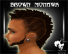 Brown Mohawk Hair