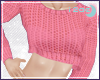 Blush Cropped Sweater 