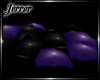 ~J Blck-Purple Pillows