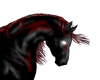 3D B/W Demon Horse
