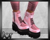 *JJ* Pink Leather boots