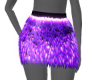 ☢ Fuzzy Skirt Purple