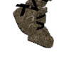 y2k fur boots