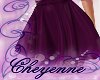 C~Callie Plum Skirt