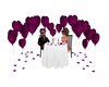 purple Romantic dinner