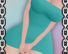 ⛓ Penny Dress Aqua