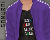 #S Jacket J1MG #Purple