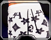 lv shorts white