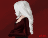 {M} White Long Wavy Hair