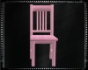 Pink Wooden Chair