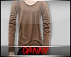 'DNY' -BrownSweater-