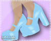 Blue Vintage Pumps