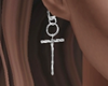 Earring Small Cross R