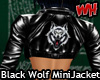 Wolf Mini-Jacket (Black)