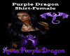 Purple Dragon Shirt-Fema