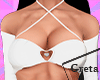eWhite Top Brooch