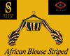 African Blouse Striped