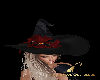 Witch Hat red blk