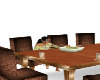 dinning table with poses