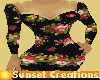 Curvy floral dress