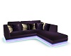 Purple Neon Glow  Couch
