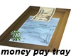 Money pay Tray