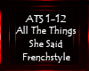 All The Things She Said