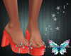Cross Heels Red