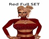Red Full Set Jewelry