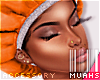 M! Silk Bonnet - Orange
