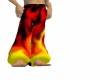 -G- Flames Pants (D)