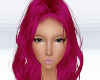 Pink long hair