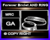 Forever Brclet AND RING