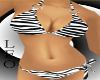 Zebra Striped Bikini