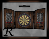 Wooden Ani. Dartboard
