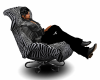 Zebra Lounger Chair