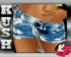 $KF$Bleached Shorts