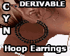 Derivable Hoop Earrings