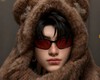 Sport glasse black&red