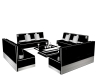 B.F Silver Romance Couch