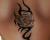 L!back rose tattoo