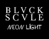 BLACK SCALE NEON SIGN