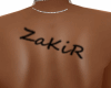 *L* Tattoo Zakir