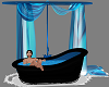Shades of Blue Bath Tub