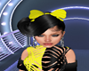 yellow bow
