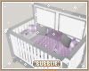 Lilac 💜 Baby Crib