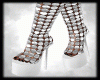 PARTY TIME WHITE HEELS*
