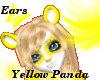 Yellow Panda bear ears