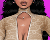 🤎Nude CHAN3L Bodysuit