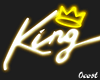 Derive King Neon Sign